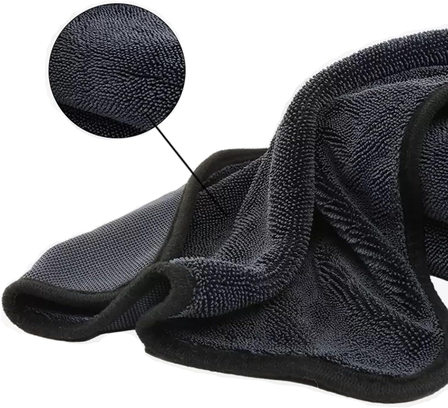 Lot De 6 Chiffons En Microfibre De Qualité Supérieure Pour Nettoyage De Voiture, Chiffons Secs, Nettoyage Non Pelucheux, Pour Voiture, Moto, Maison, Camping (40 X 30 Cm)