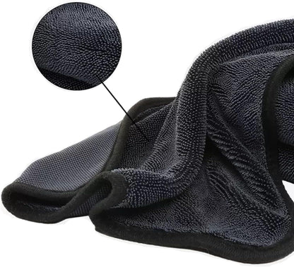 Lot De 6 Chiffons En Microfibre De Qualité Supérieure Pour Nettoyage De Voiture, Chiffons Secs, Nettoyage Non Pelucheux, Pour Voiture, Moto, Maison, Camping (40 X 30 Cm)