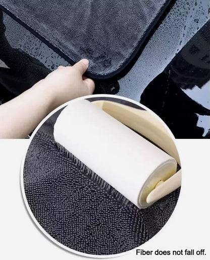 Lot De 6 Chiffons En Microfibre De Qualité Supérieure Pour Nettoyage De Voiture, Chiffons Secs, Nettoyage Non Pelucheux, Pour Voiture, Moto, Maison, Camping (40 X 30 Cm)