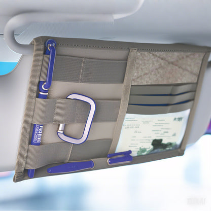 Accessoire rangement pare-soleil en nylon 1000D résistant ROYAL STEEL