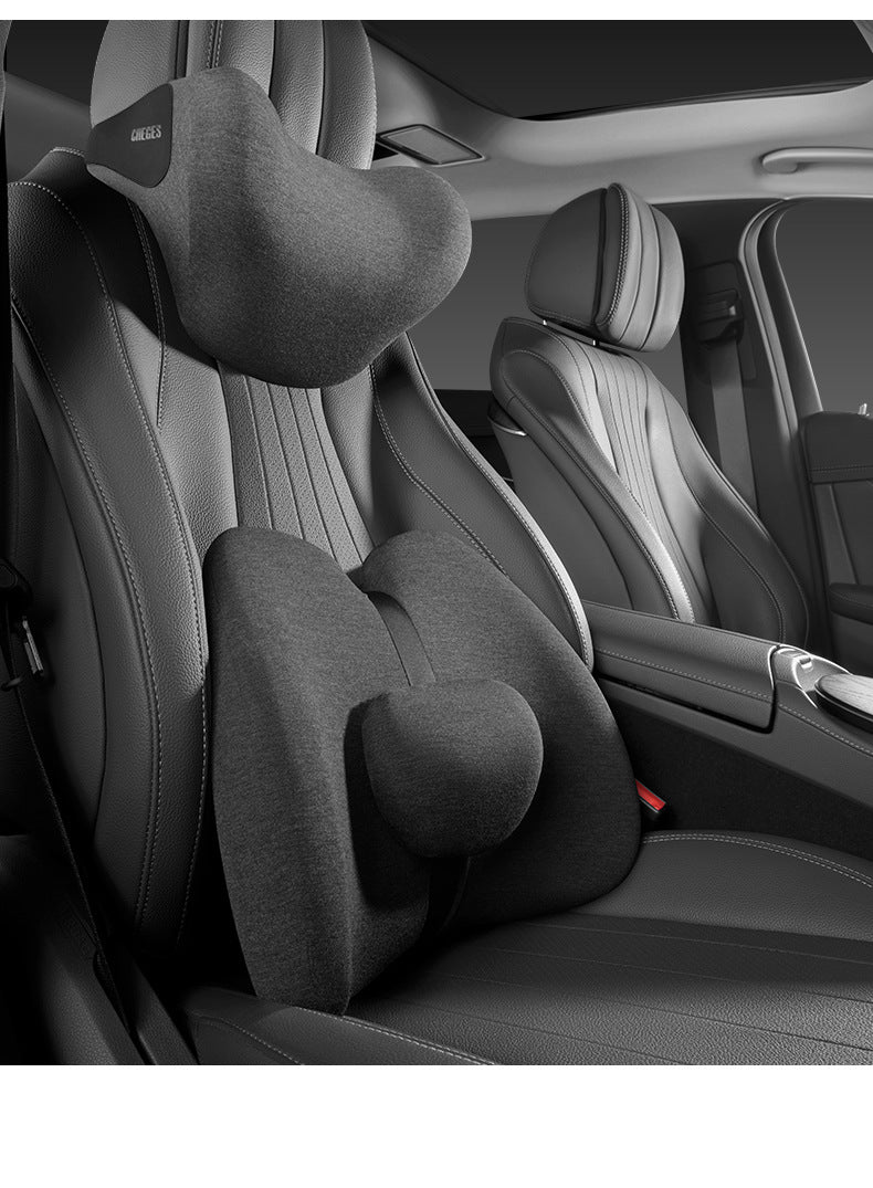 Coussin lombaire et nuque voiture soulagement douleurs dos | ROYAL STEEL