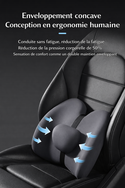 Coussin nuque voiture installation facile sangles ajustables | ROYAL STEEL