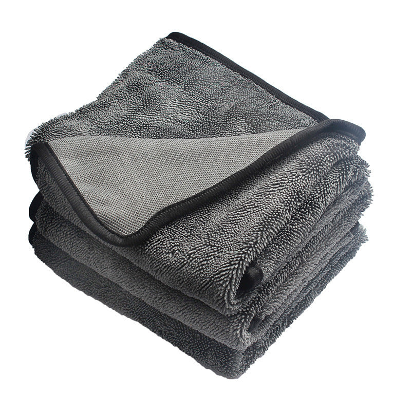 Lot de 3 Chiffons Microfibre Voiture 600 GSM – 40x40 cm