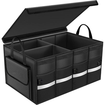 Organisateur Coffre Voiture – 55L Étanche, Multi-Compartiments