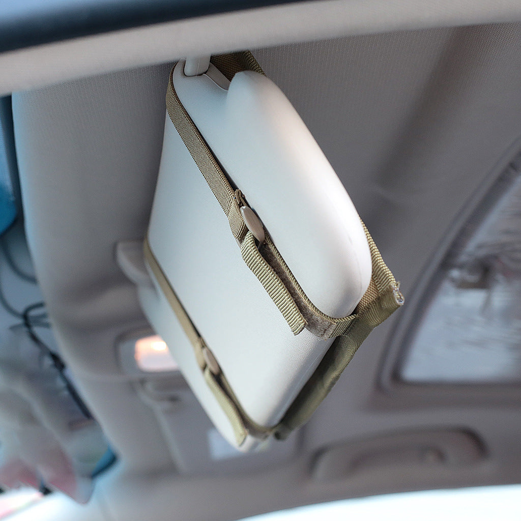 Organisateur de pare-soleil avec système MOLLE pour accessoires auto ROYAL STEEL