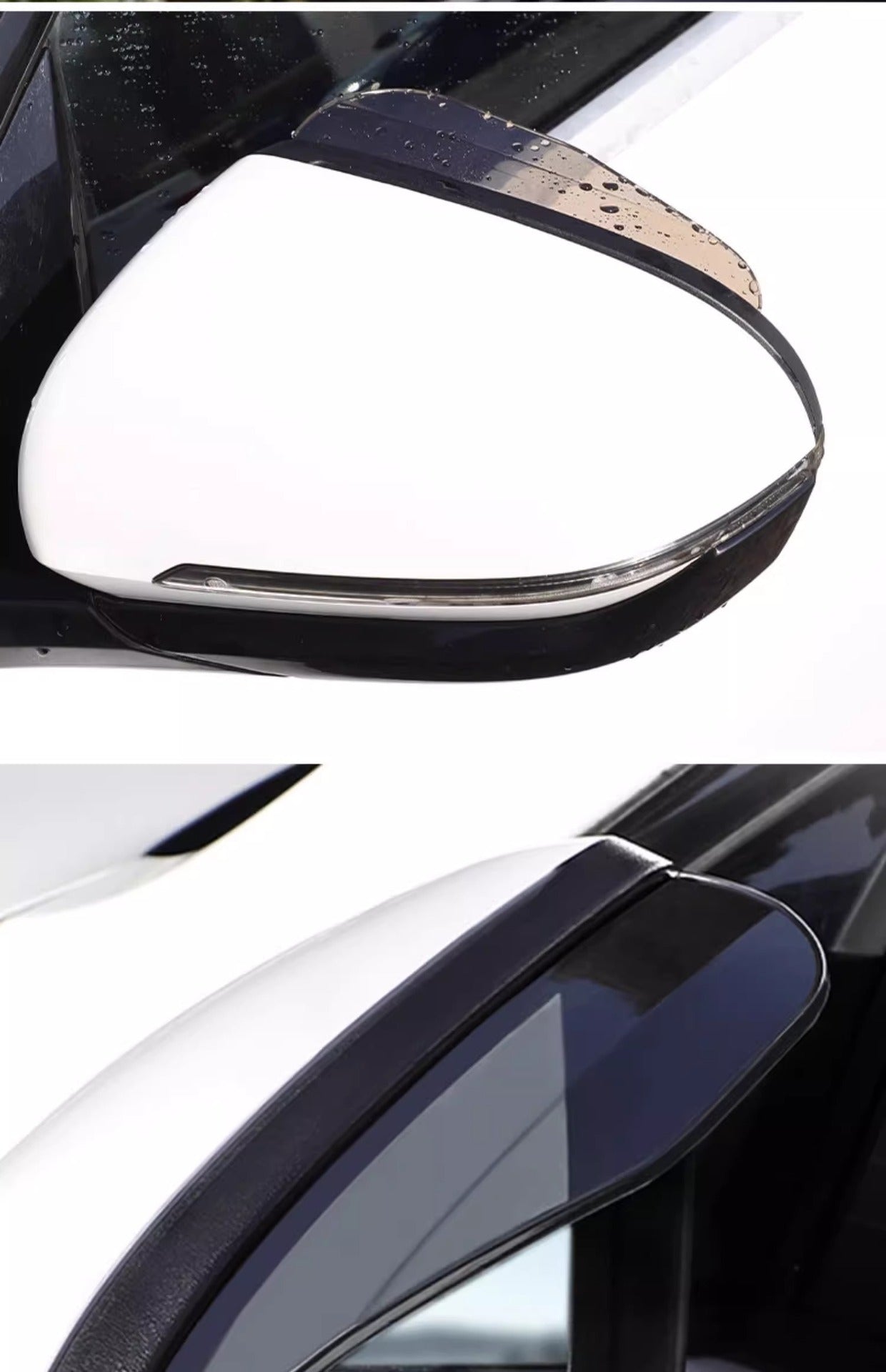 Pack de 2 visières rétroviseur universelles avec protection UV ROYAL STEEL