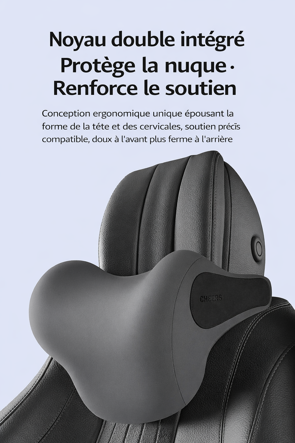 Support lombaire voiture confort conduite longue distance | ROYAL STEEL